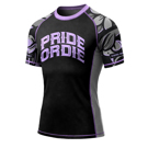 PRIDE OR DIE cold instinct RASHGUARD - grey